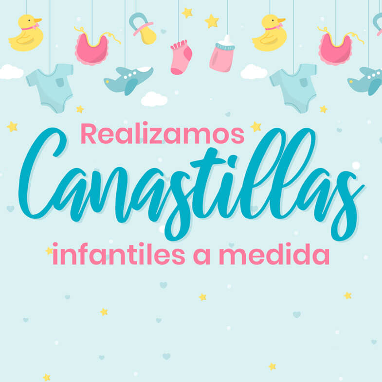 Realizamos Canastillas infantiles a medida