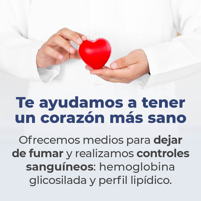 Te ayudamos a tener un corazón más sano